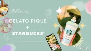 【スタバ ジェラピケ コラボ】朝のときめきが止まらない♡限定ラテ＆グッズ体験レポ🧸☕️